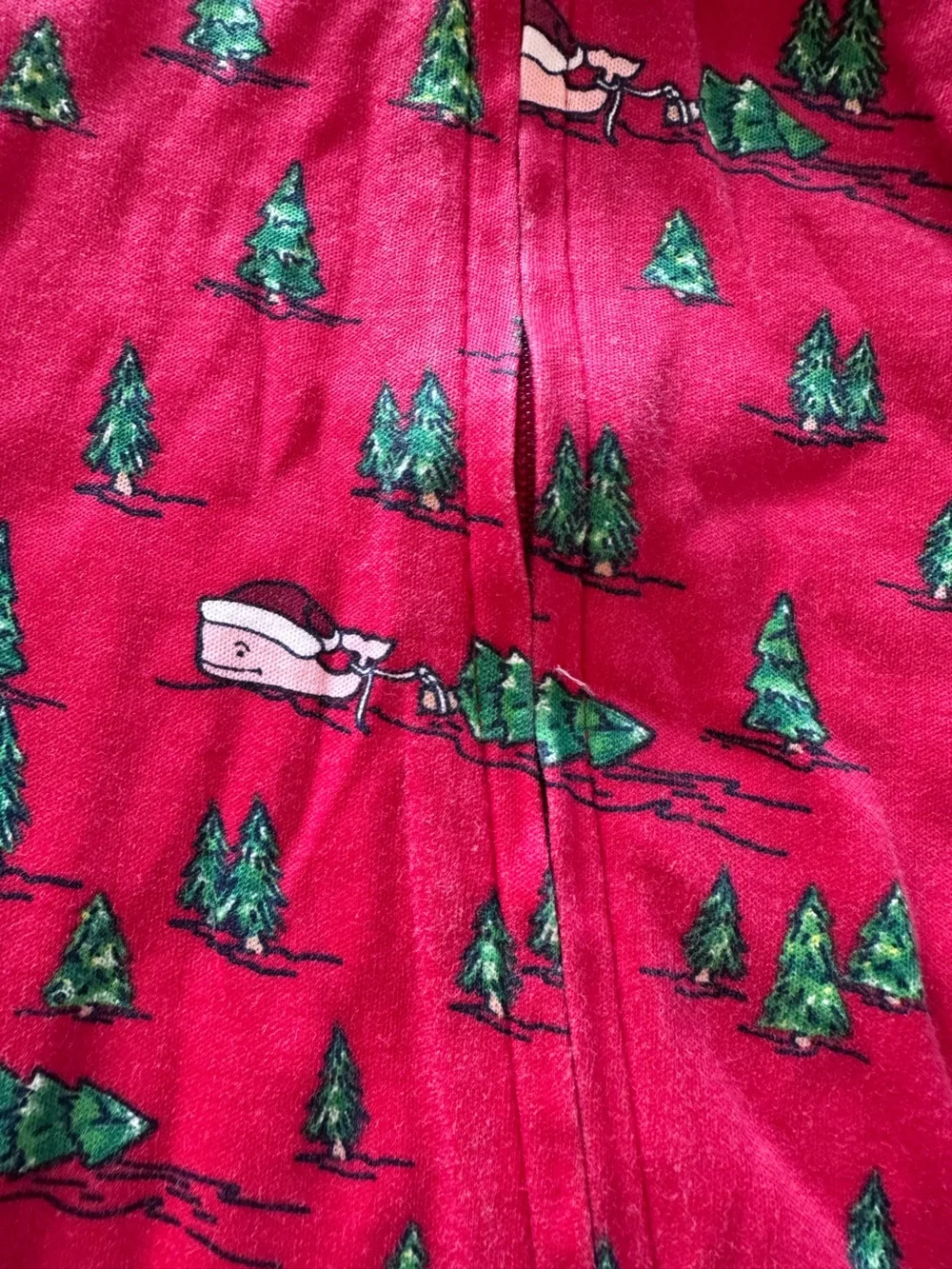 Vineyard Vines Baby Footie Christmas Pajamas - 6-12 Months